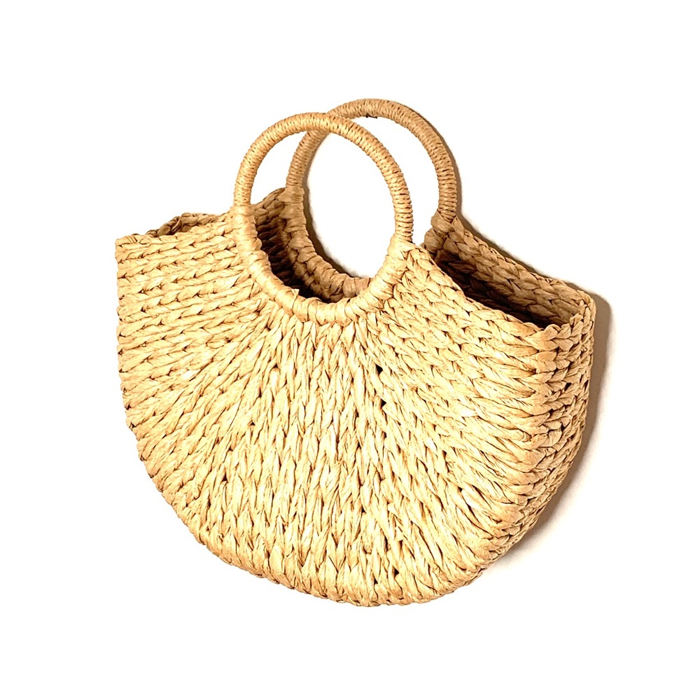 Woven Rattan Bag (medium size)